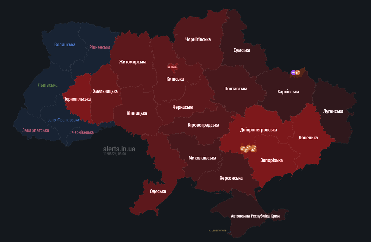 В Киеве повторно объявили воздушную тревогу: в чем причина